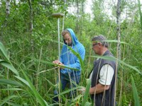 Do wyznaczania punktów granicznych używa się obecnie bardzo dokładnych odbiorników gps
