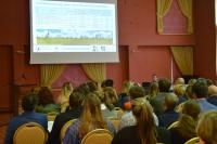 Prezentacja projektu na konferencji poświęconej ochronie obszarów podmokłych w Augustowie